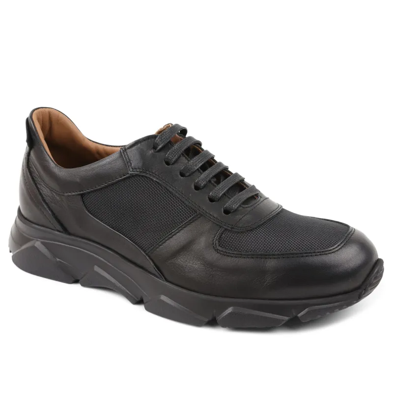 Lazise Lace-Up Sneaker - Black sold by Bruno Magli
