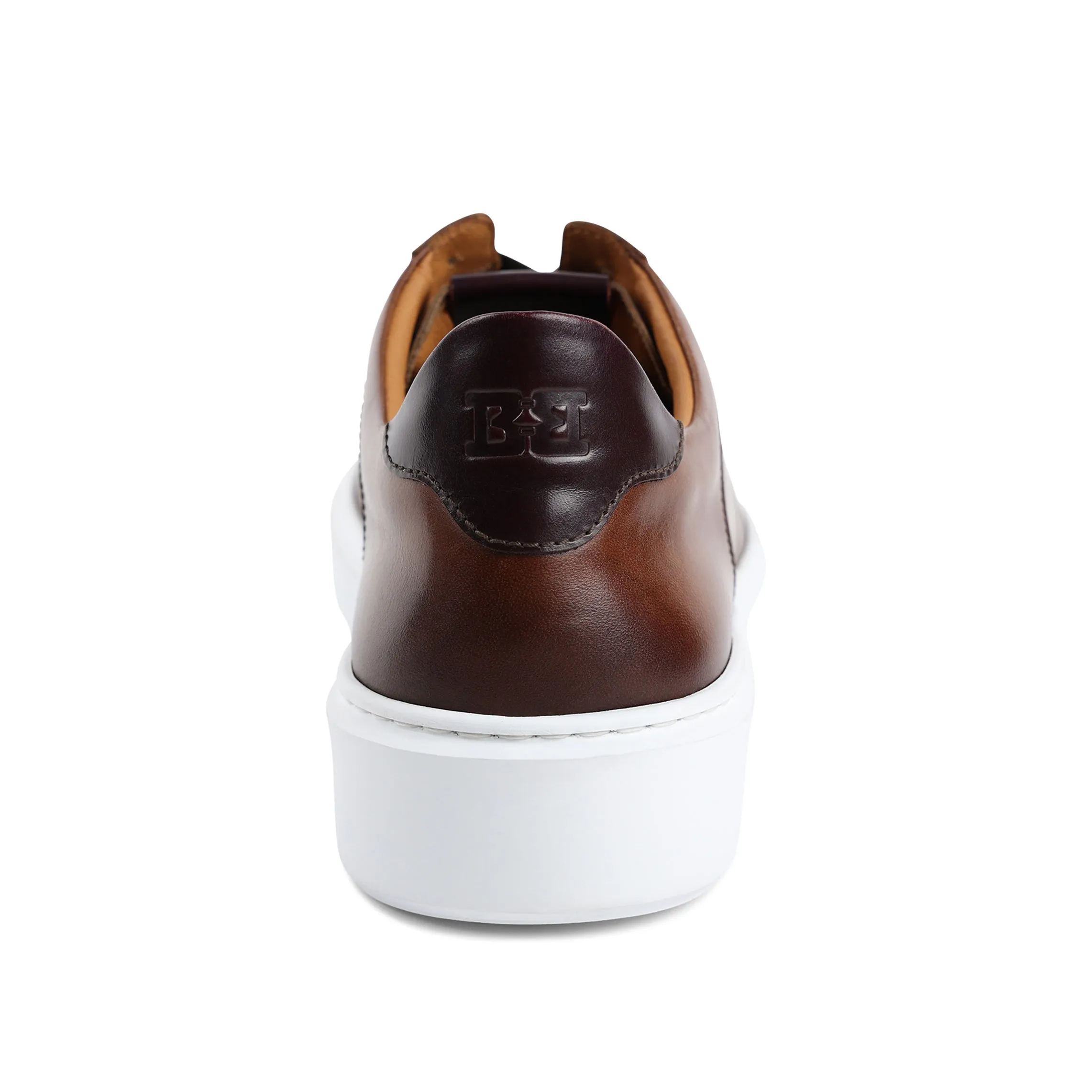 Falcone Leather Sport Lace-Up Sneaker - Cognac sold by Bruno Magli product image thumbnail 5