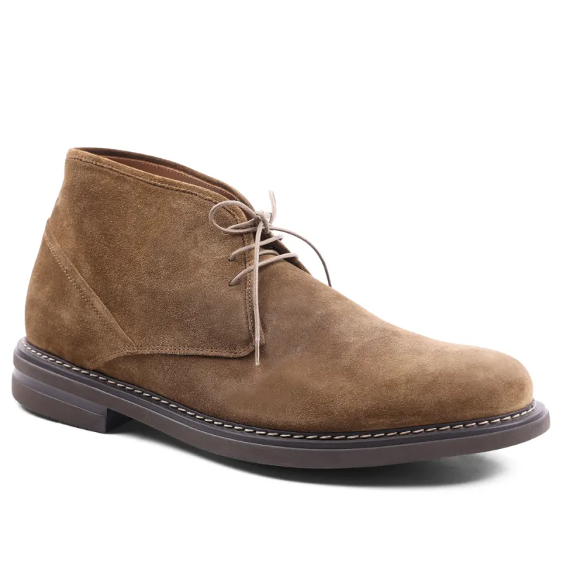 Orlando Three-Eye Lace-Up Boot - Brown sold by Bruno Magli