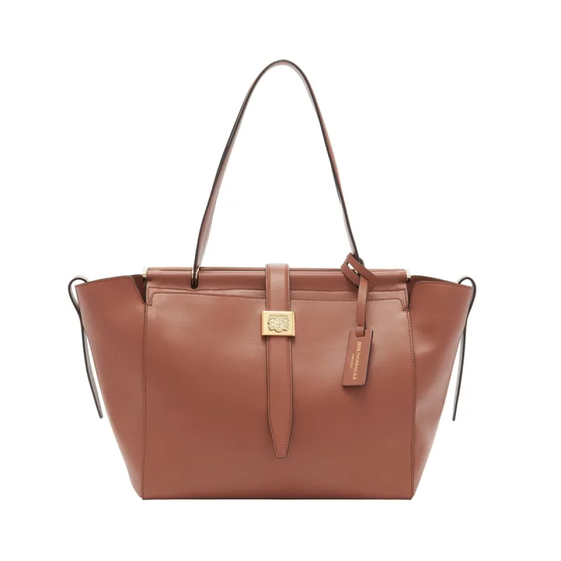 Insignia Tote  - Sienna sold by Bruno Magli