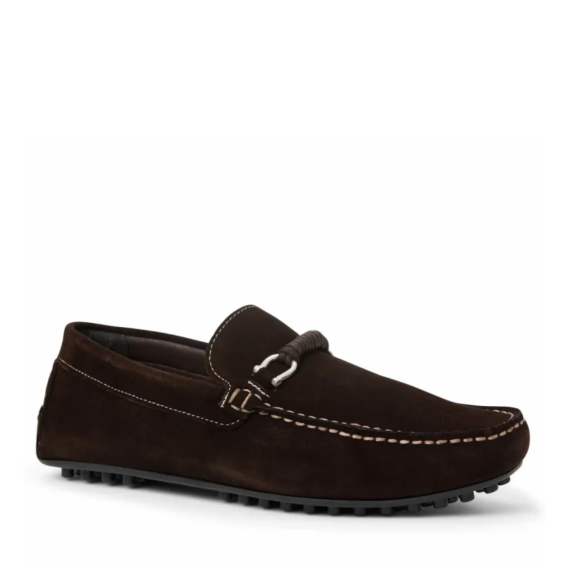 TORRO Dress M Slip On BROWN SUEDE sold by Bruno Magli
