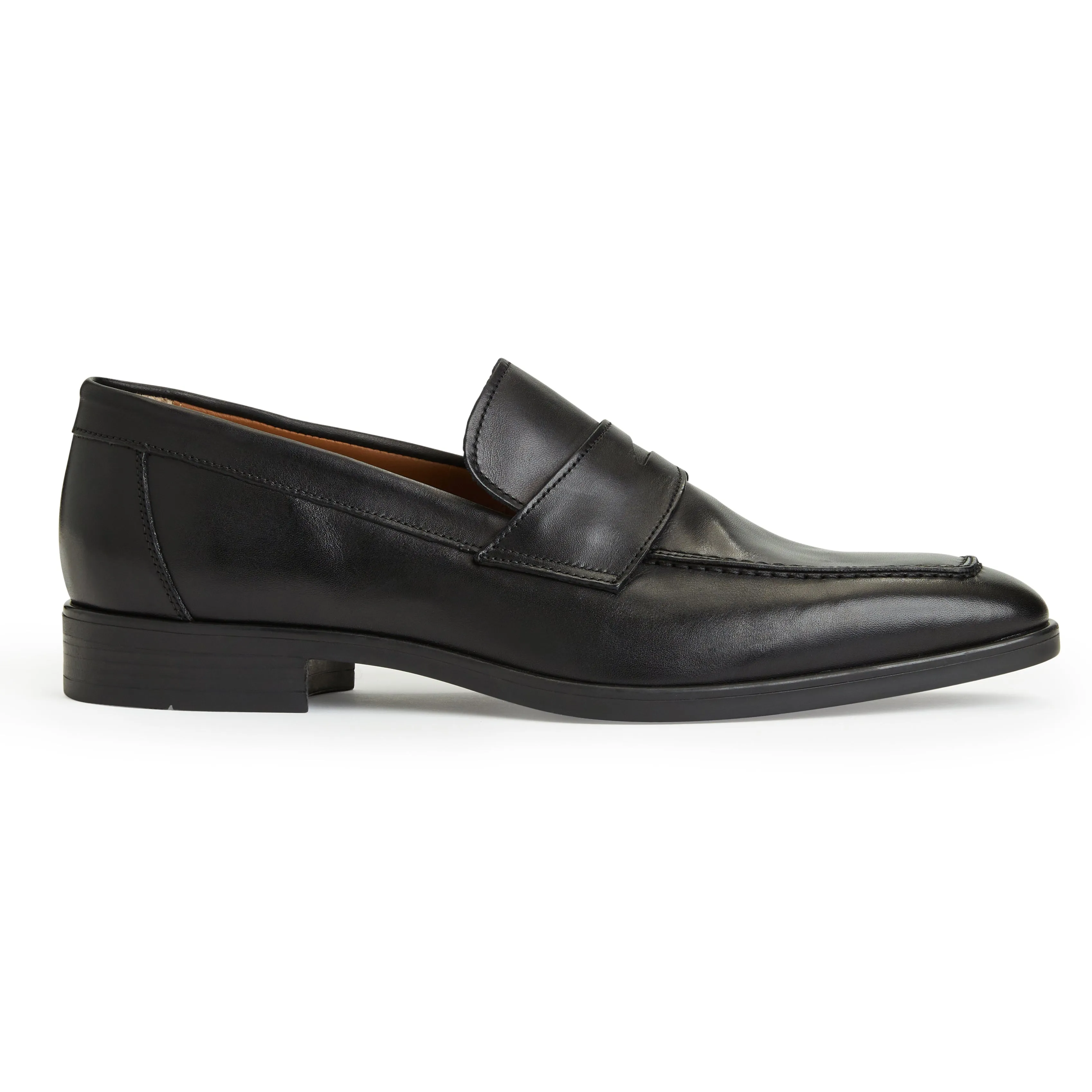 DURANTE Tapered Modern Penny Loafer BLACK sold by Bruno Magli product image thumbnail 2