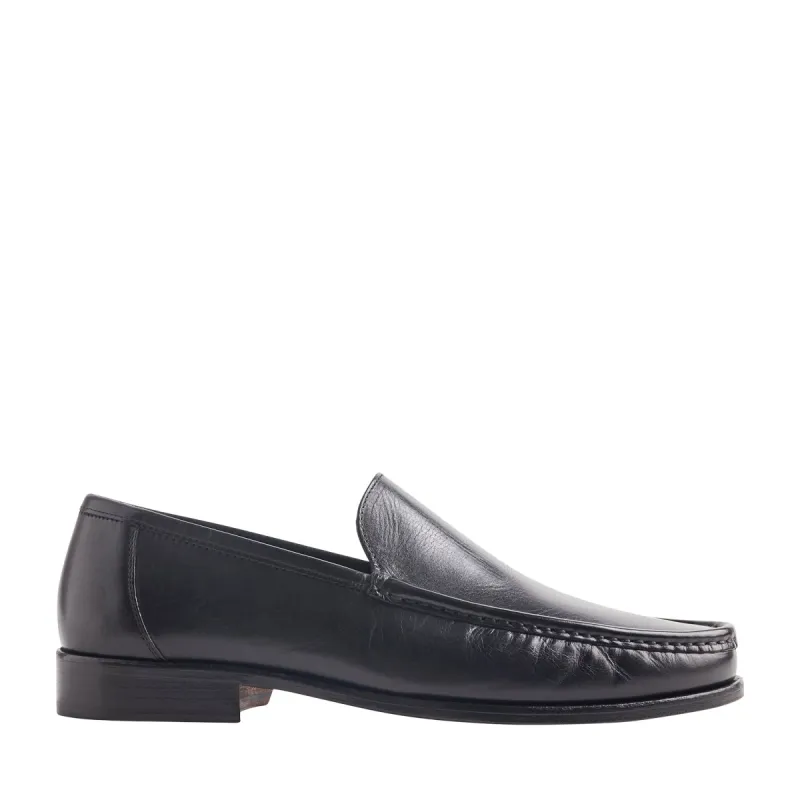Positano Venetian Loafer Slip-On - Black sold by Bruno Magli