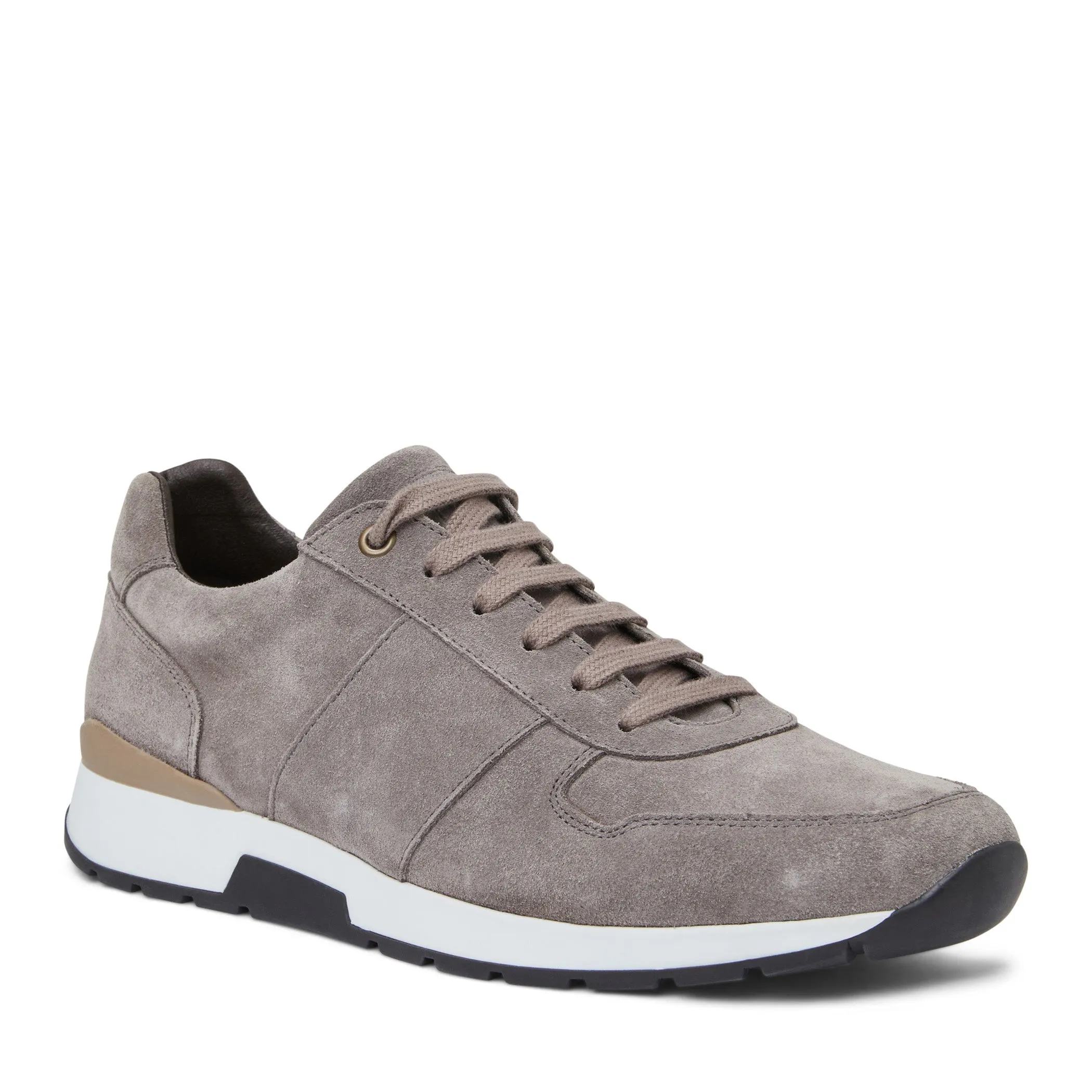 Brian Classic Sneaker Grey Suede sold by Bruno Magli