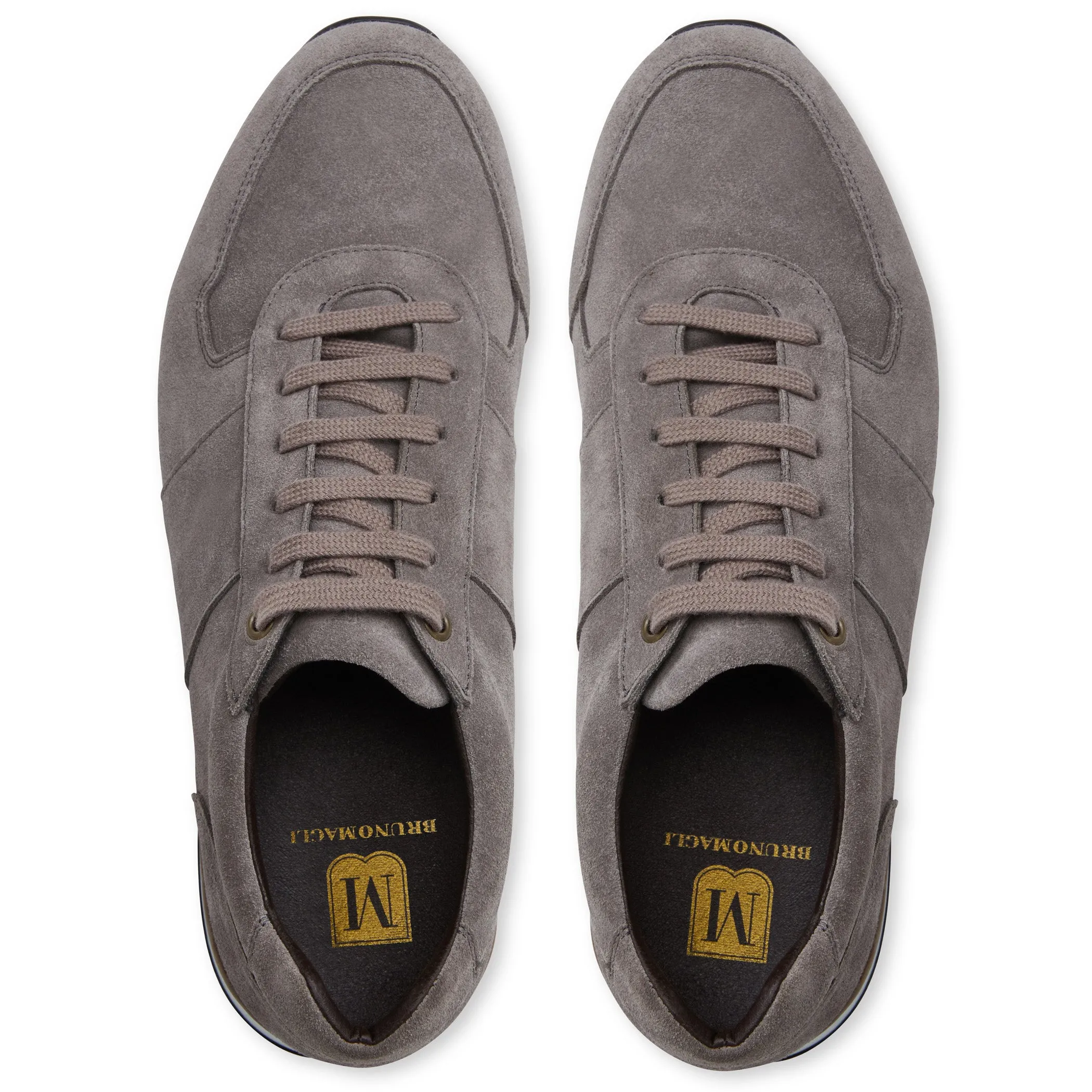 Brian Classic Sneaker Grey Suede sold by Bruno Magli product image thumbnail 3