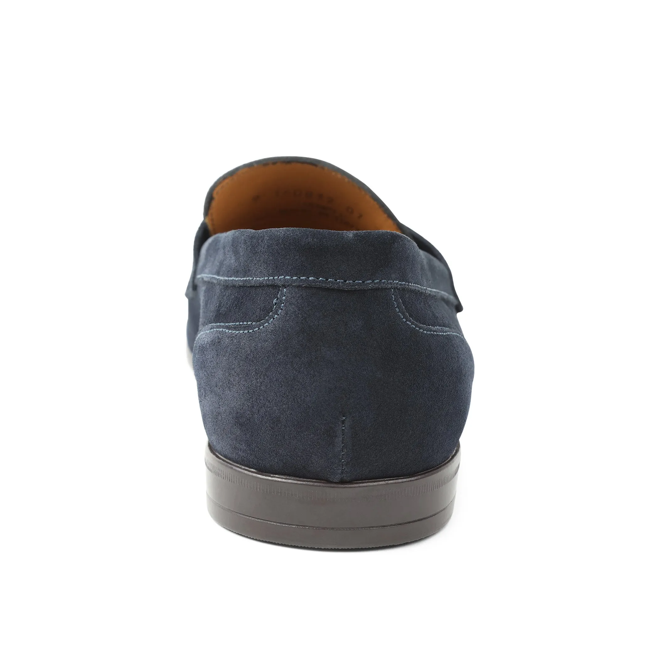 Silas Suede Loafer - Navy sold by Bruno Magli product image thumbnail 5