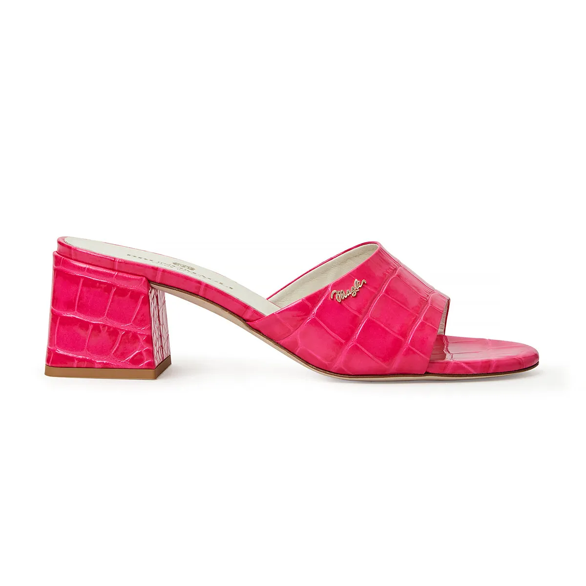 AGATA - MAGENTA CROC sold by Bruno Magli product image thumbnail 3