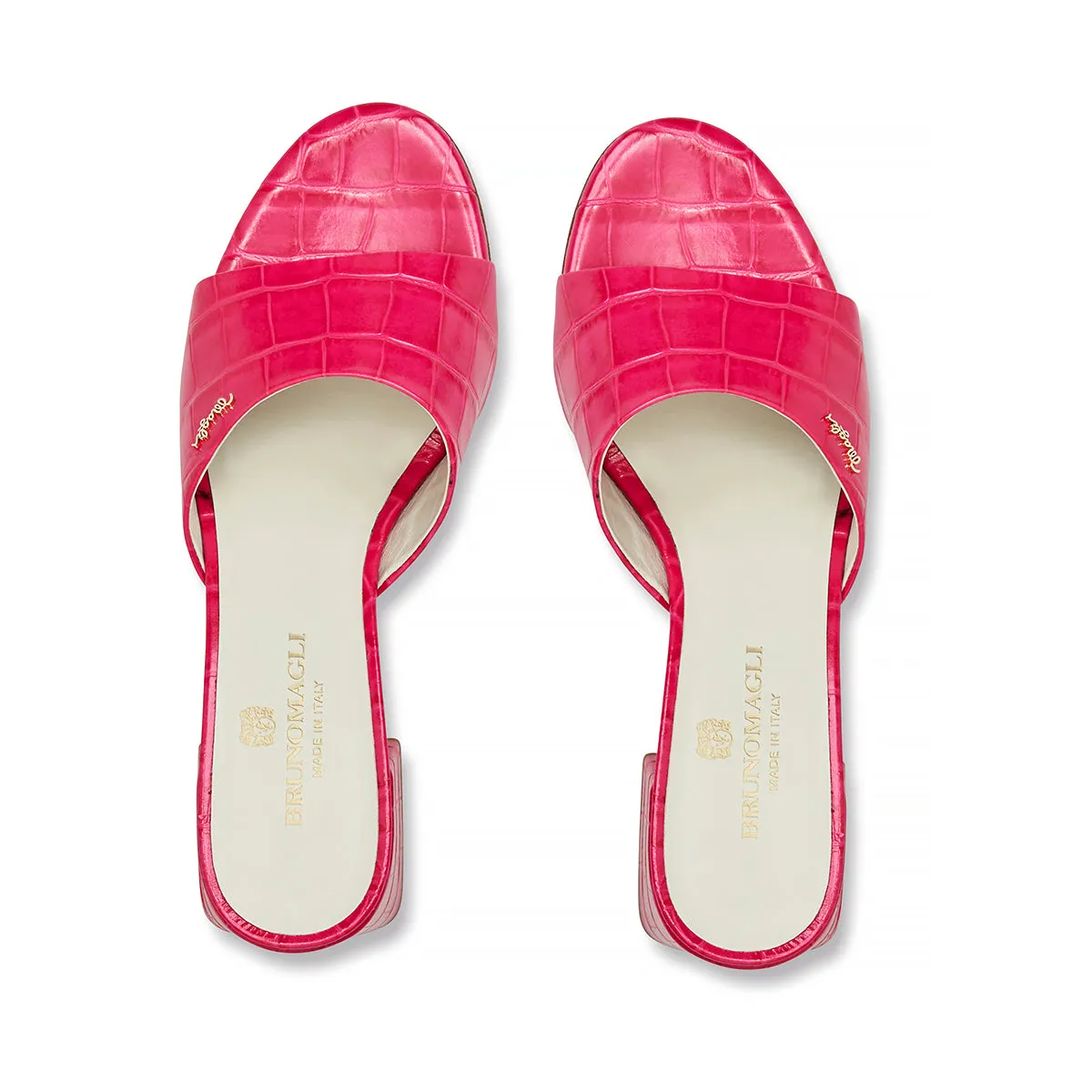 AGATA - MAGENTA CROC sold by Bruno Magli product image thumbnail 5
