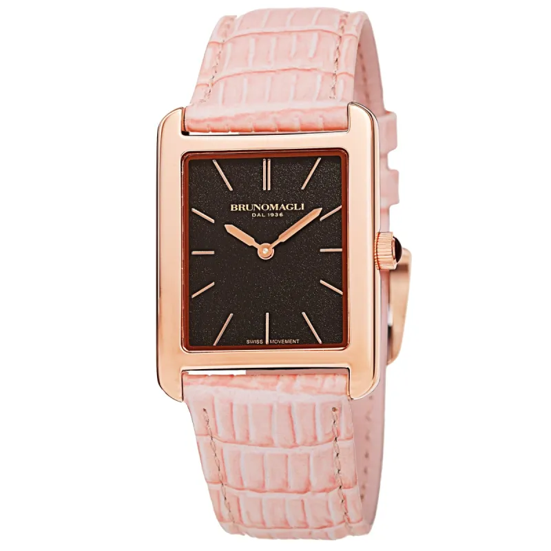 Women's Giulia 1501 Watch - Rose Gold-Tone/Pale Pink sold by Bruno Magli