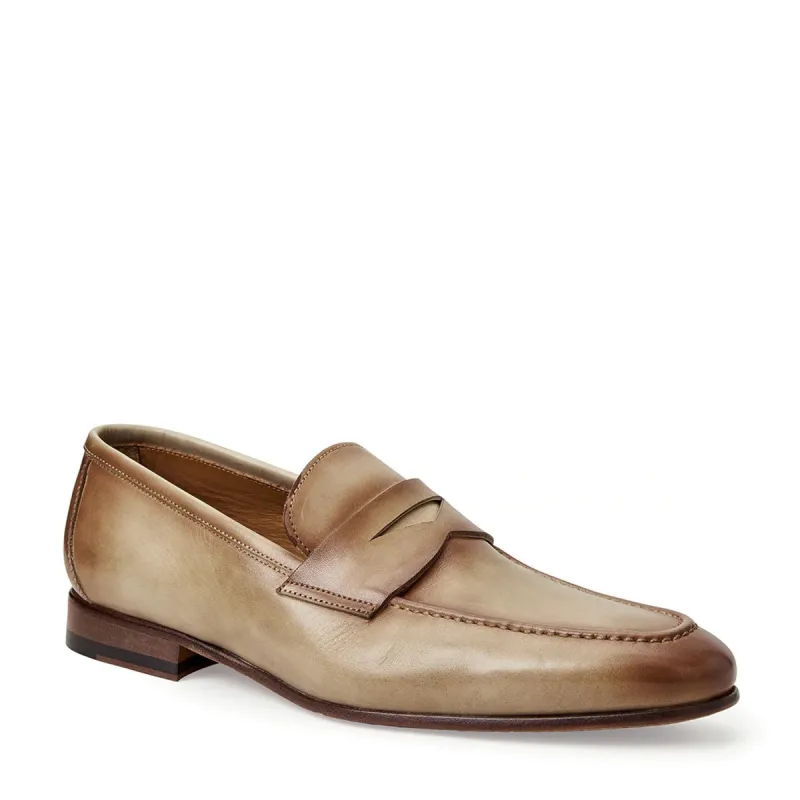 MANFREDO SLIP-ON LOAFER-TAUPE sold by Bruno Magli