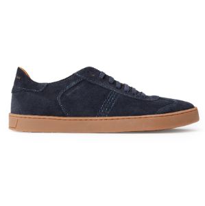 Bono Suede Lace-up Sneaker-Dark Blue sold by Bruno Magli