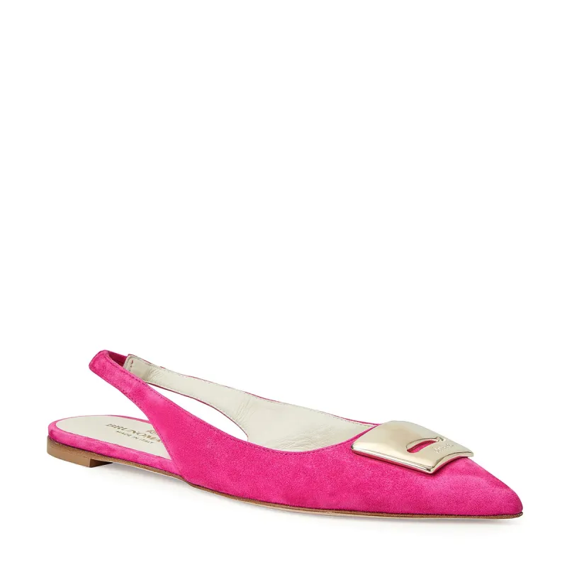 LOLITA - MAGENTA SUEDE sold by Bruno Magli