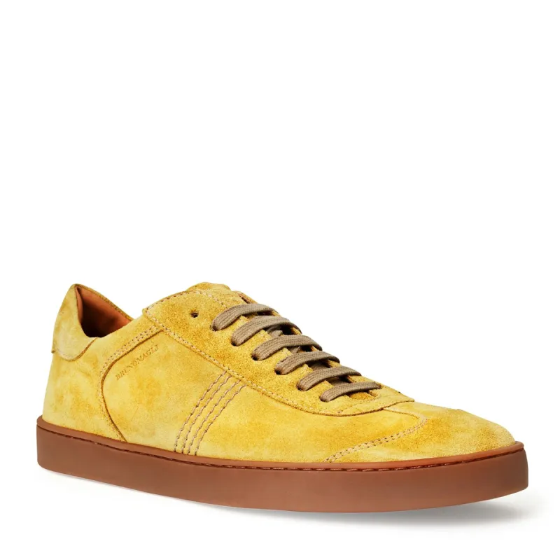BONO SUEDE LACE-UP SNEAKER MIMOSA sold by Bruno Magli
