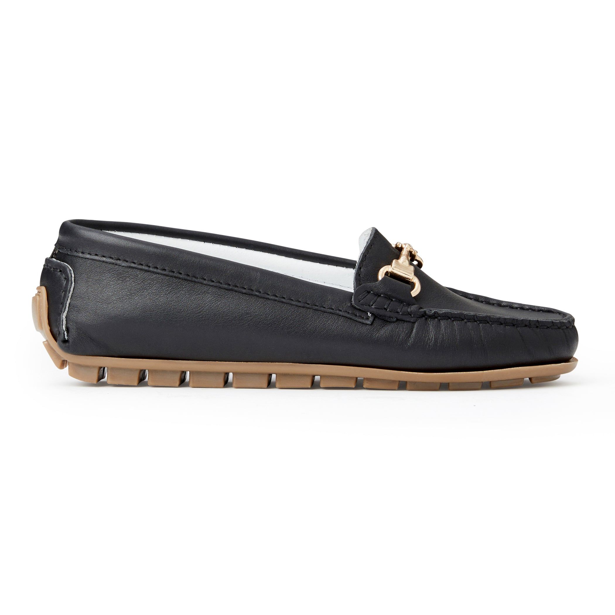 Emilia Driving mocc Loafer- Black Leather sold by Bruno Magli product image thumbnail 2
