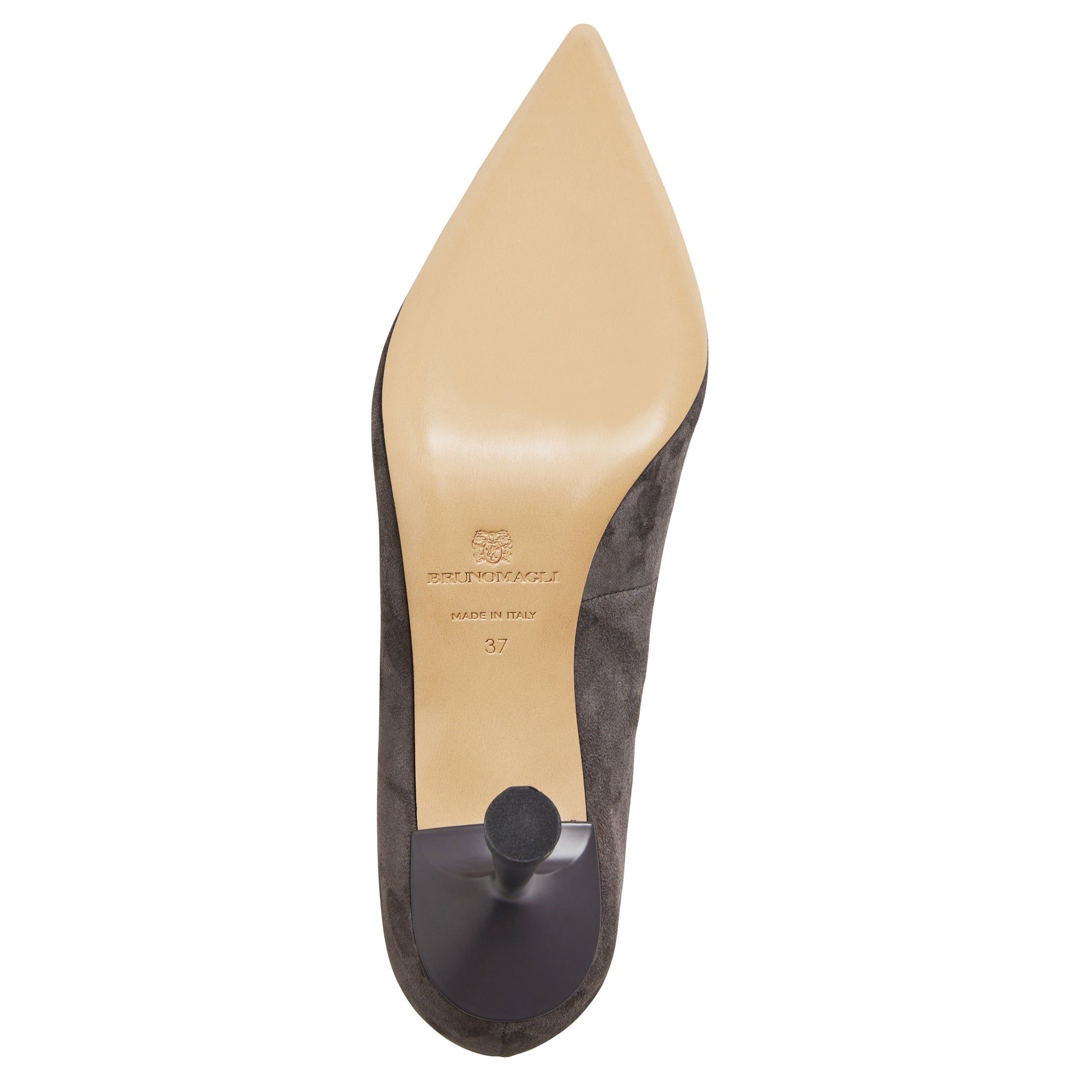 BABETTE CLASSIC SUEDE PUMP-GREY SUEDE sold by Bruno Magli product image thumbnail 5