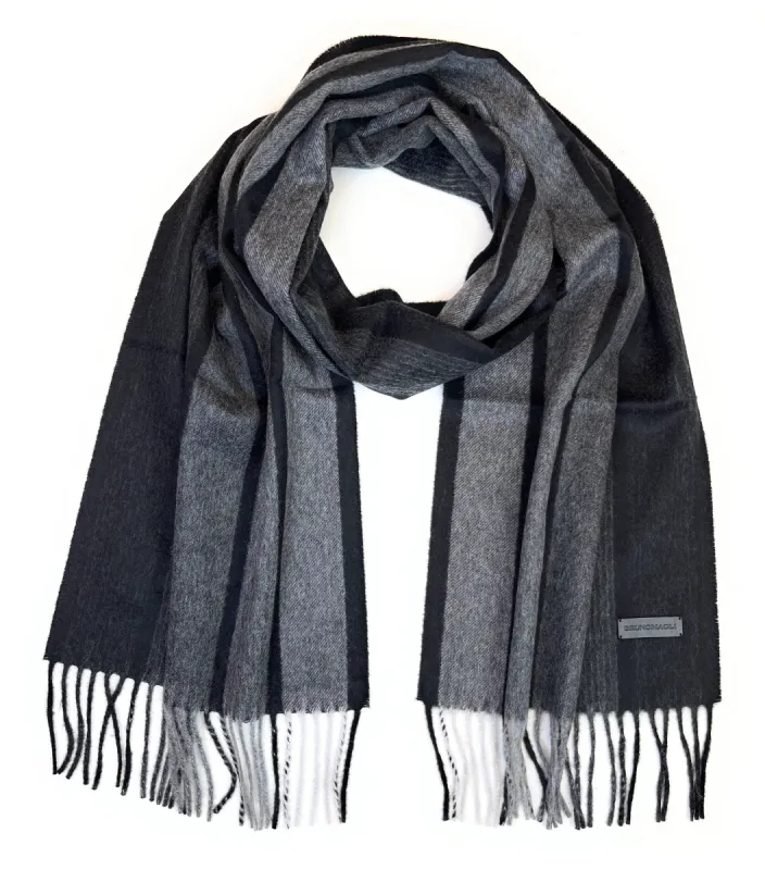 M by Bruno Ombre Scarf Black sold by Bruno Magli