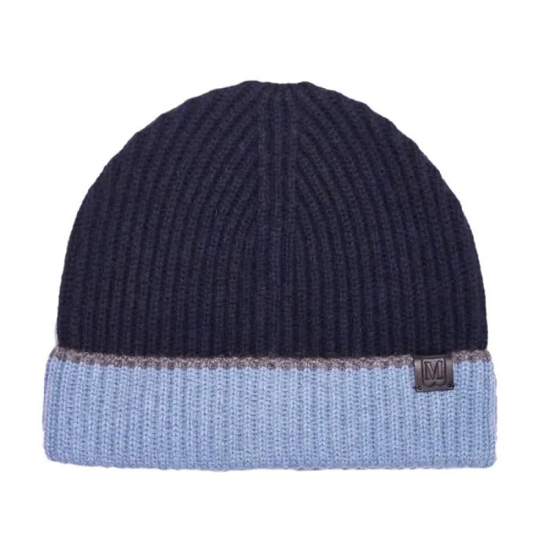M by Bruno Rib hat Navy/Denim sold by Bruno Magli