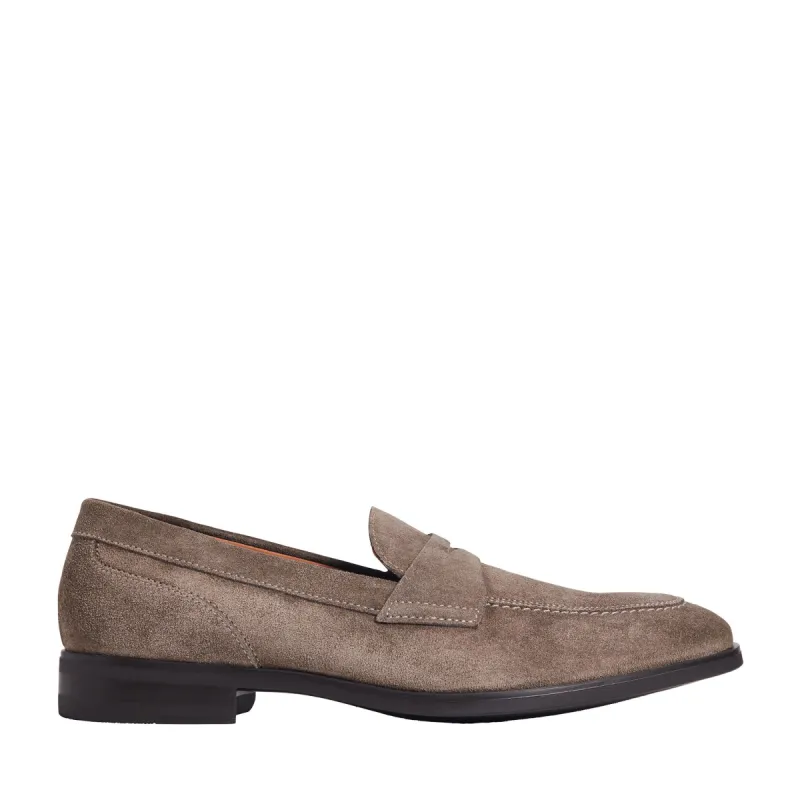 Brando Suede Loafer - Taupe sold by Bruno Magli