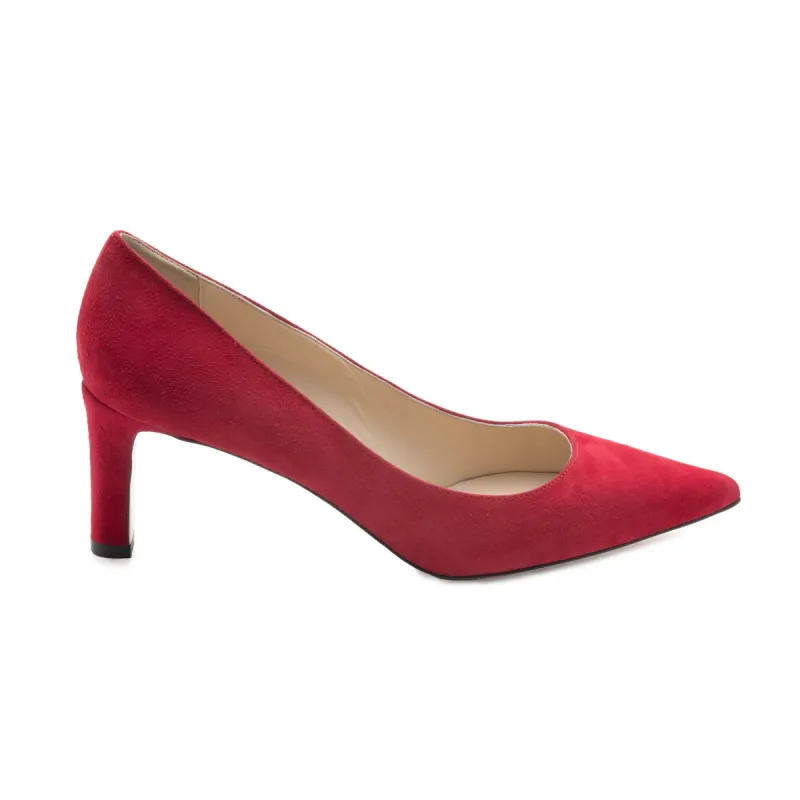 Ashley Women's Pump  - Red Suede sold by Bruno Magli