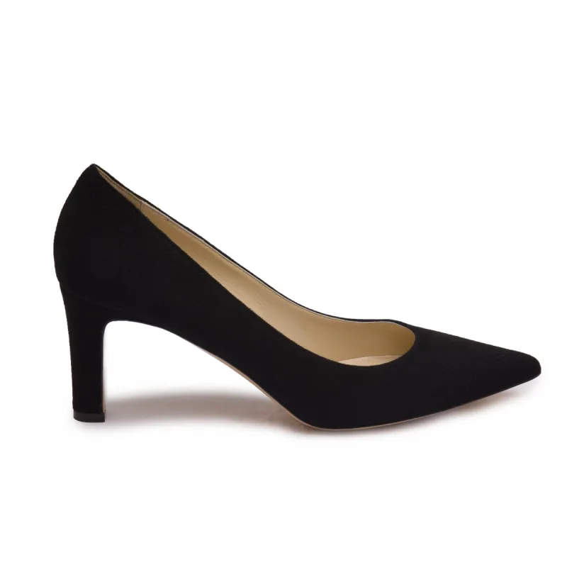 Ashley Women's Pump  - Black Suede sold by Bruno Magli