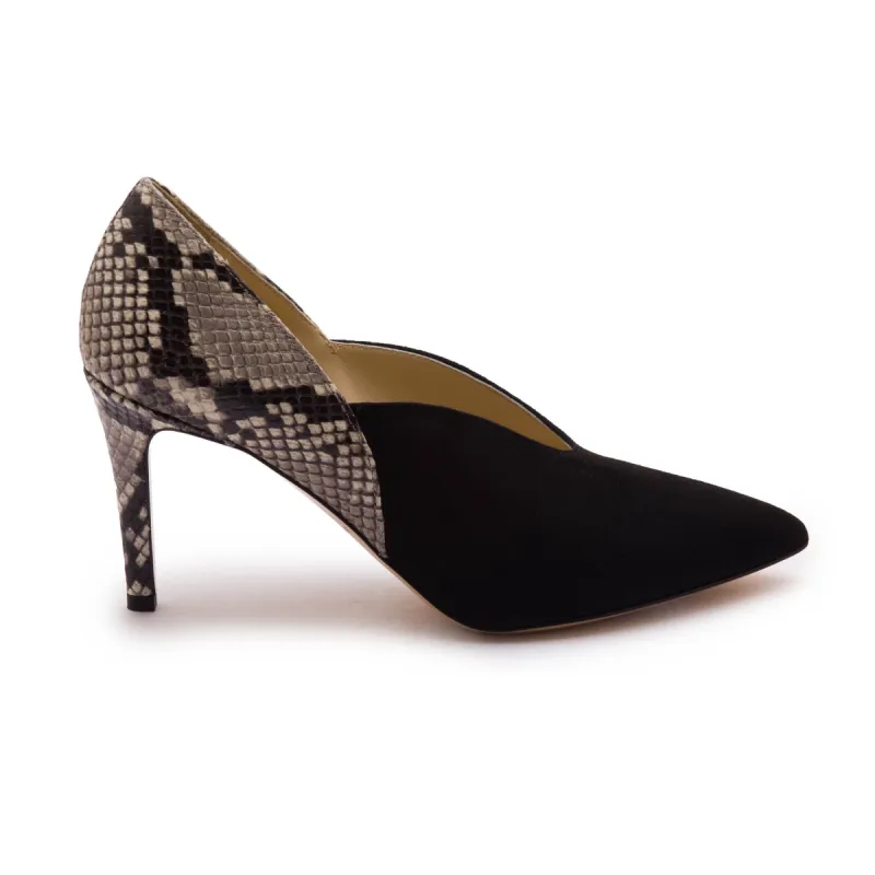 Ale Women's Pump - Black/Roccia sold by Bruno Magli