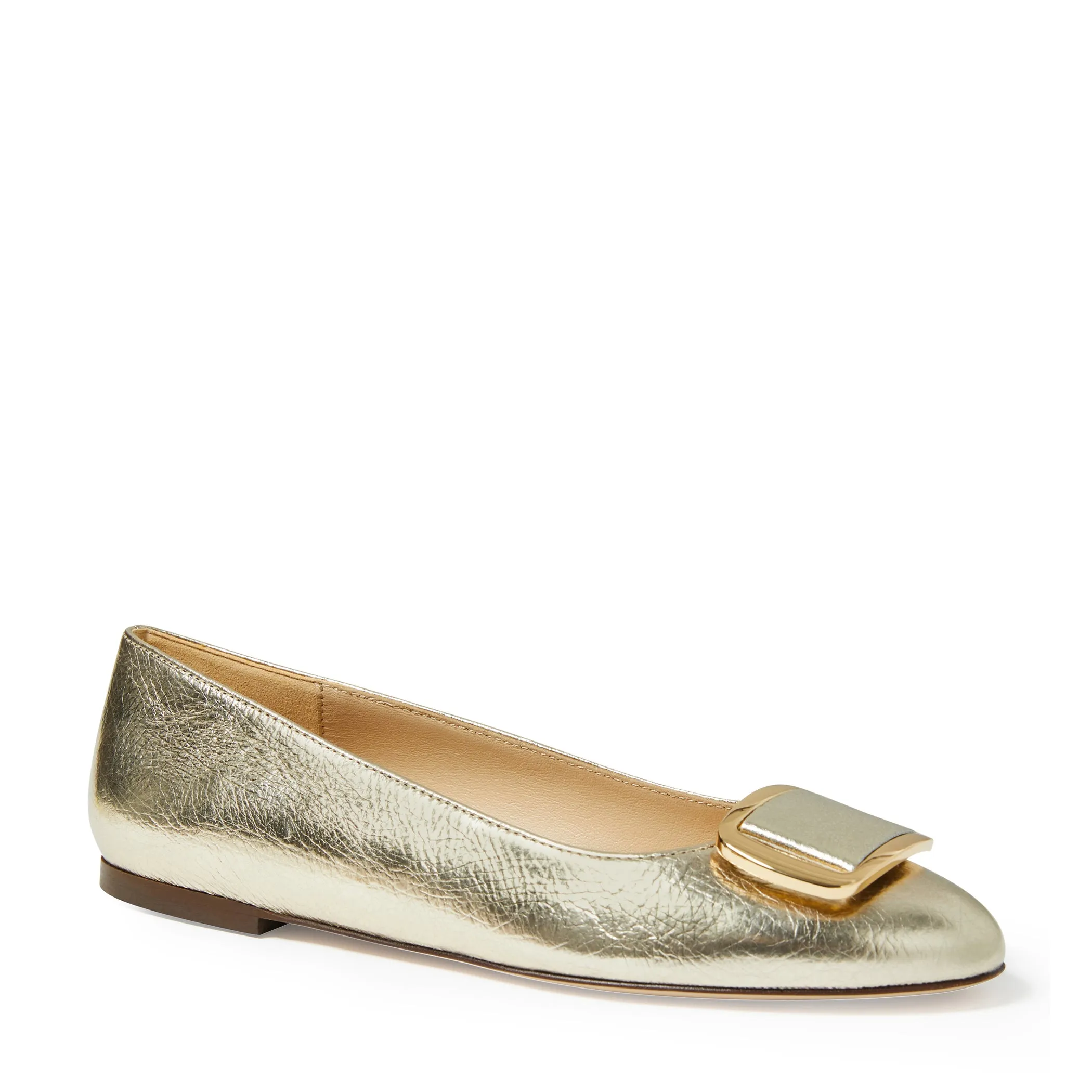 MARCELLA BALLET FLAT GOLD METALLIC sold by Bruno Magli
