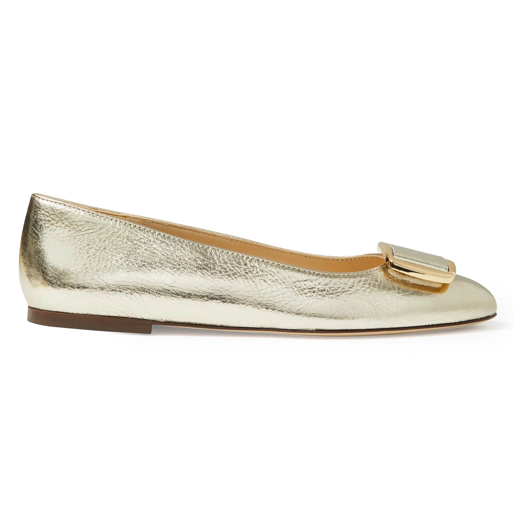 MARCELLA BALLET FLAT GOLD METALLIC sold by Bruno Magli product image thumbnail 2