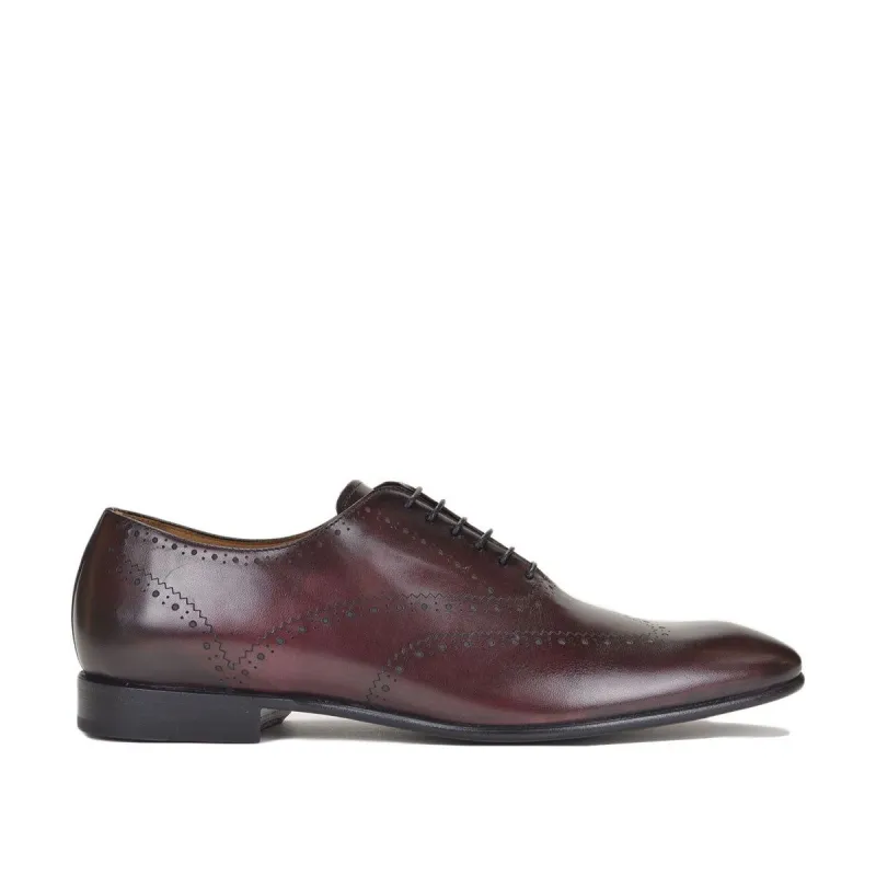 Vittorio Men's Leather Lace-up Oxford - Bordo sold by Bruno Magli