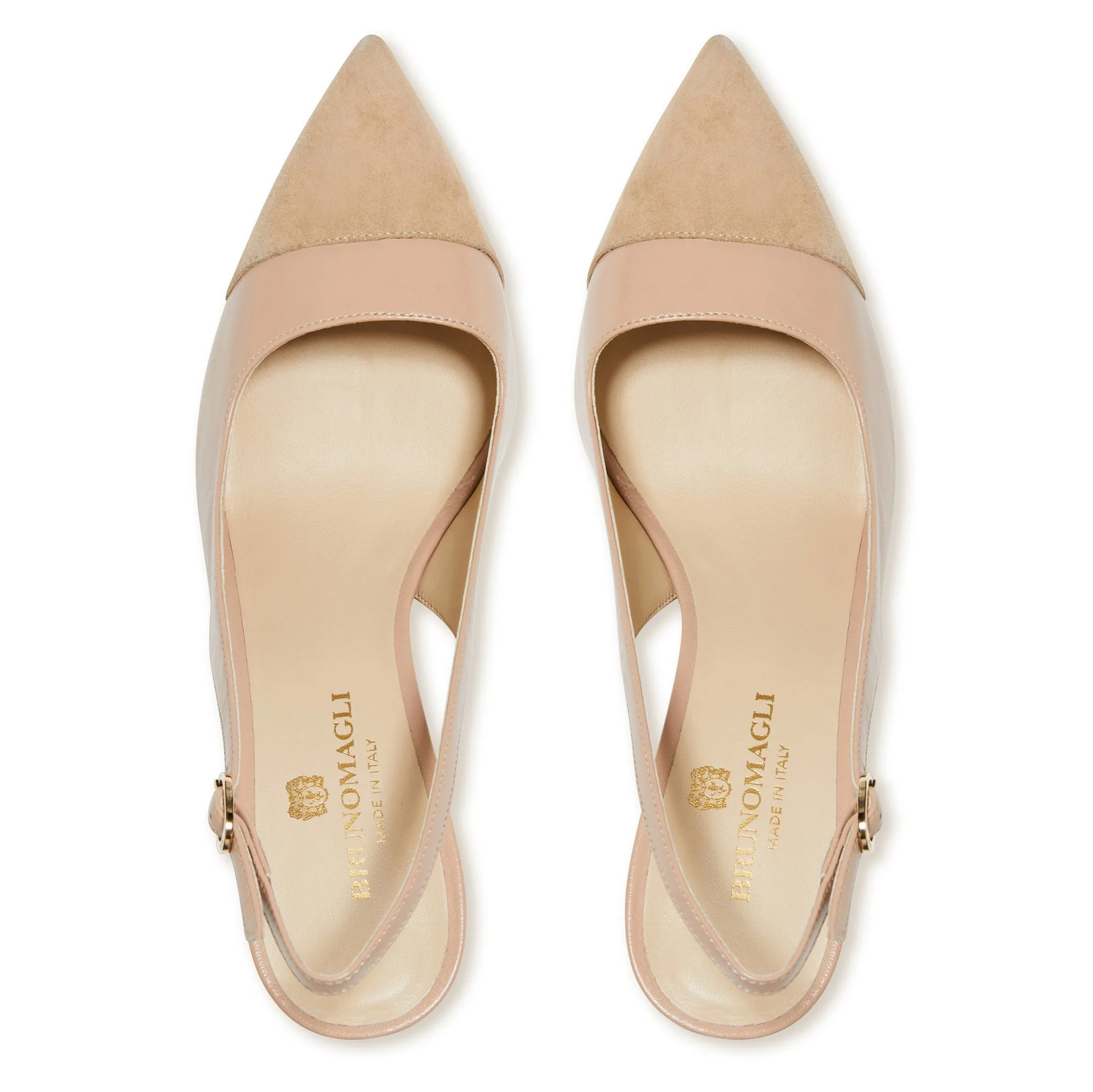 ALINA SLINGBACK PUMP NATURAL SUEDE sold by Bruno Magli product image thumbnail 5