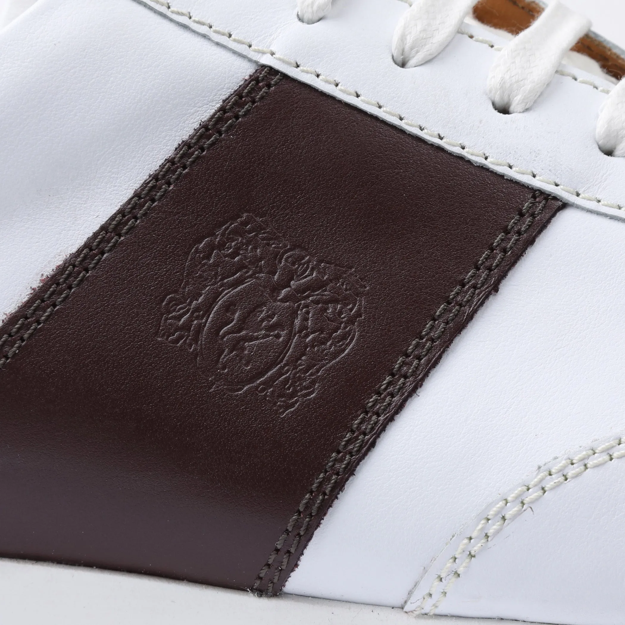 Elliot Jogger Lace-Up Oxford Sneaker - White sold by Bruno Magli product image thumbnail 3