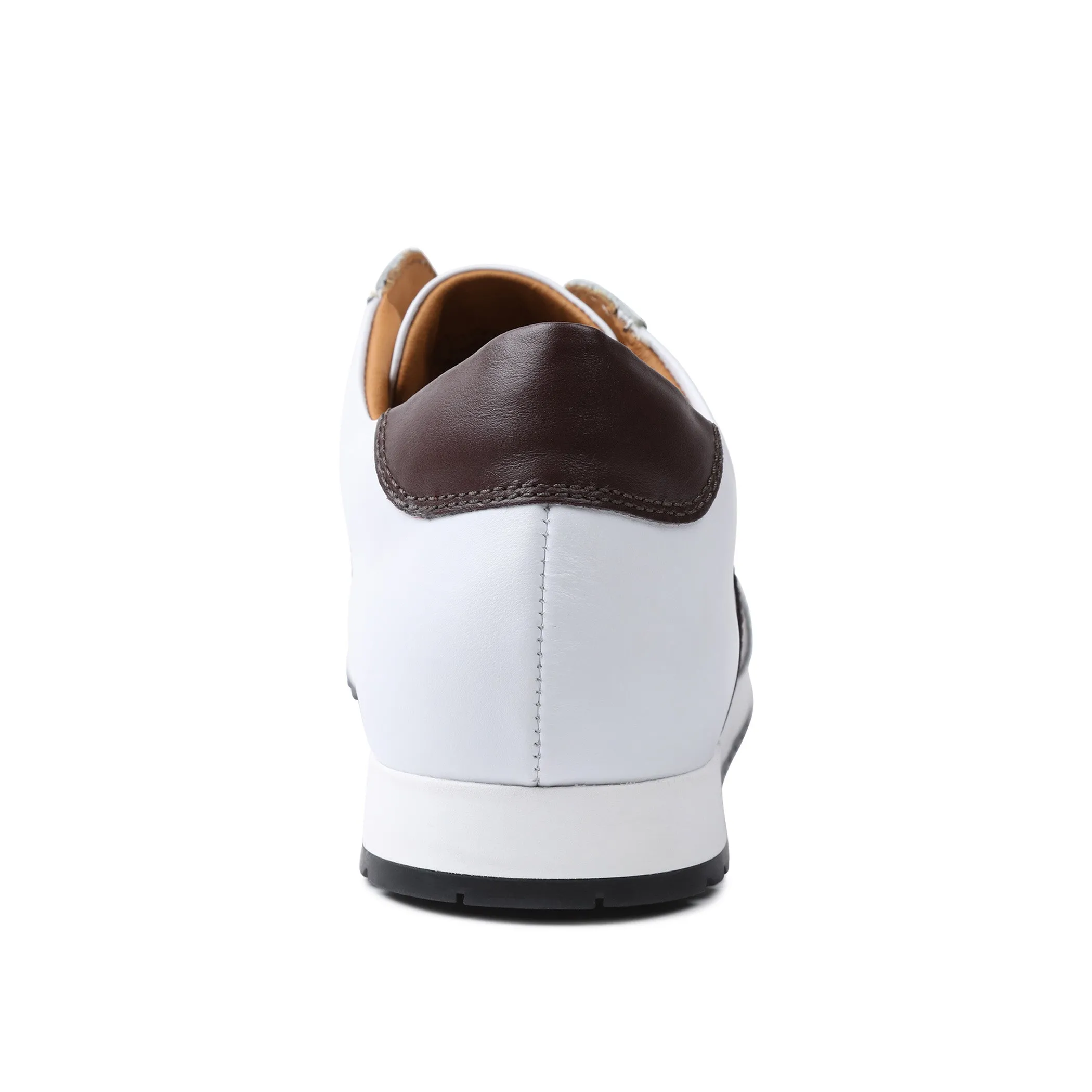 Elliot Jogger Lace-Up Oxford Sneaker - White sold by Bruno Magli product image thumbnail 5