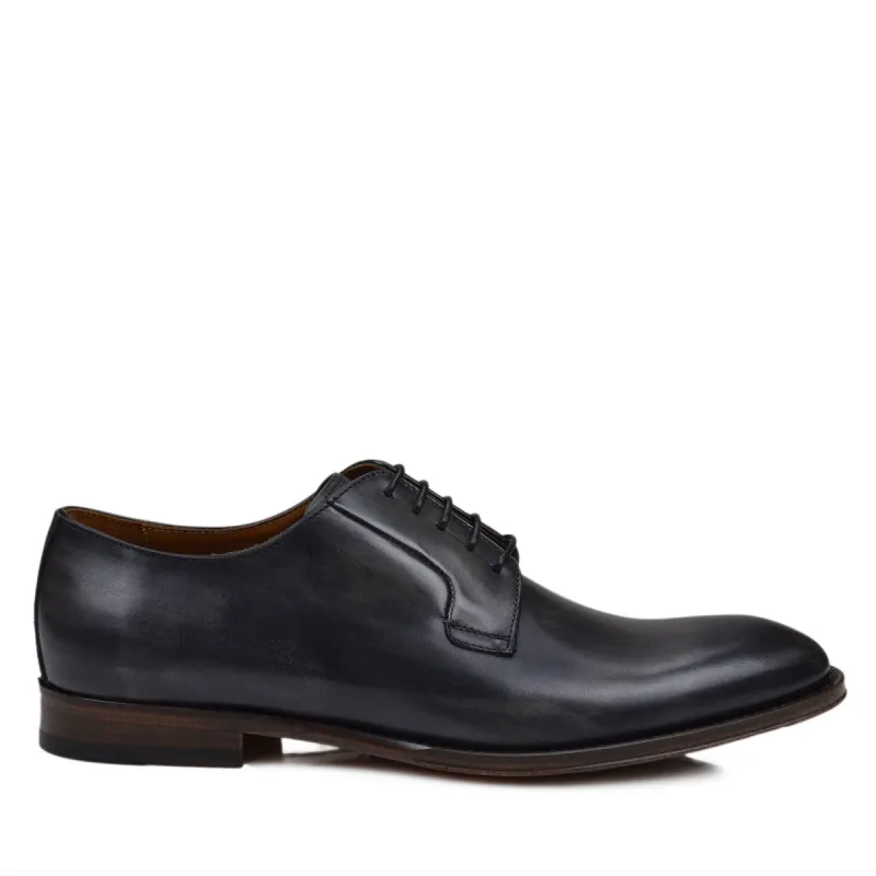 Fede Lace-Up Dress Shoe - Grey sold by Bruno Magli