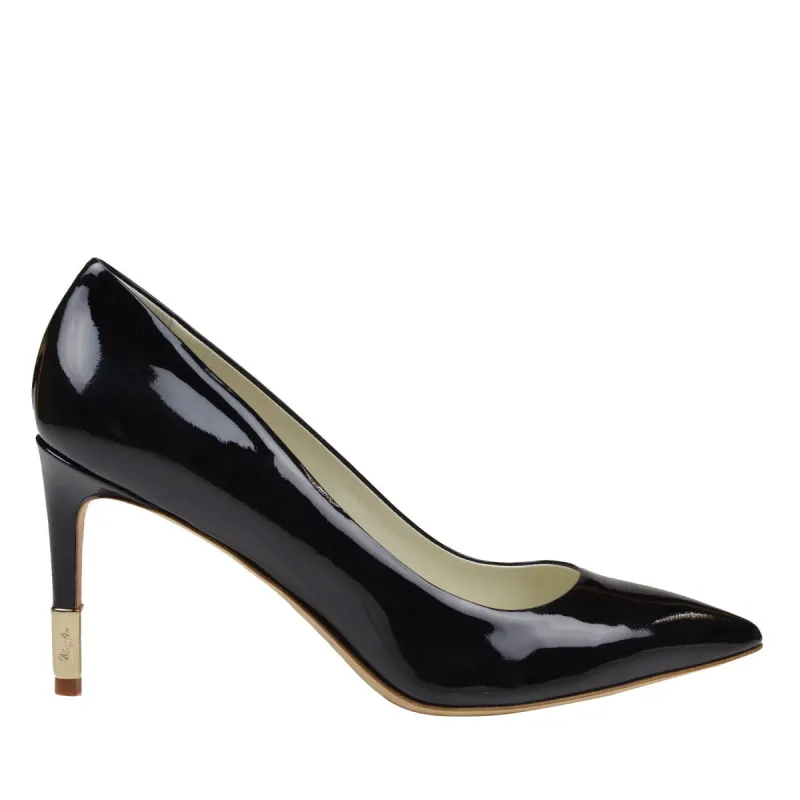 Elsa Patent Leather Pump - Black sold by Bruno Magli