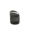 Magnus Sporty Leather & Suede Slide - White sold by Bruno Magli