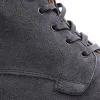 Grafton Cap-Toe Lace-Up Boot - Dark Grey sold by Bruno Magli