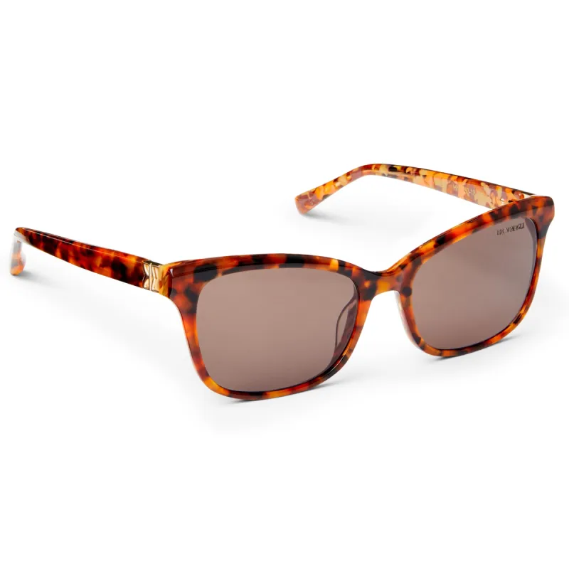 Vales Women's Limited Edition Cat-eye Sunglasses honey tortoise made by Windsor
