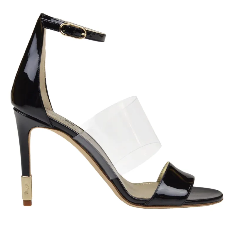 Nathalia Patent Leather Sandal - Black sold by Bruno Magli