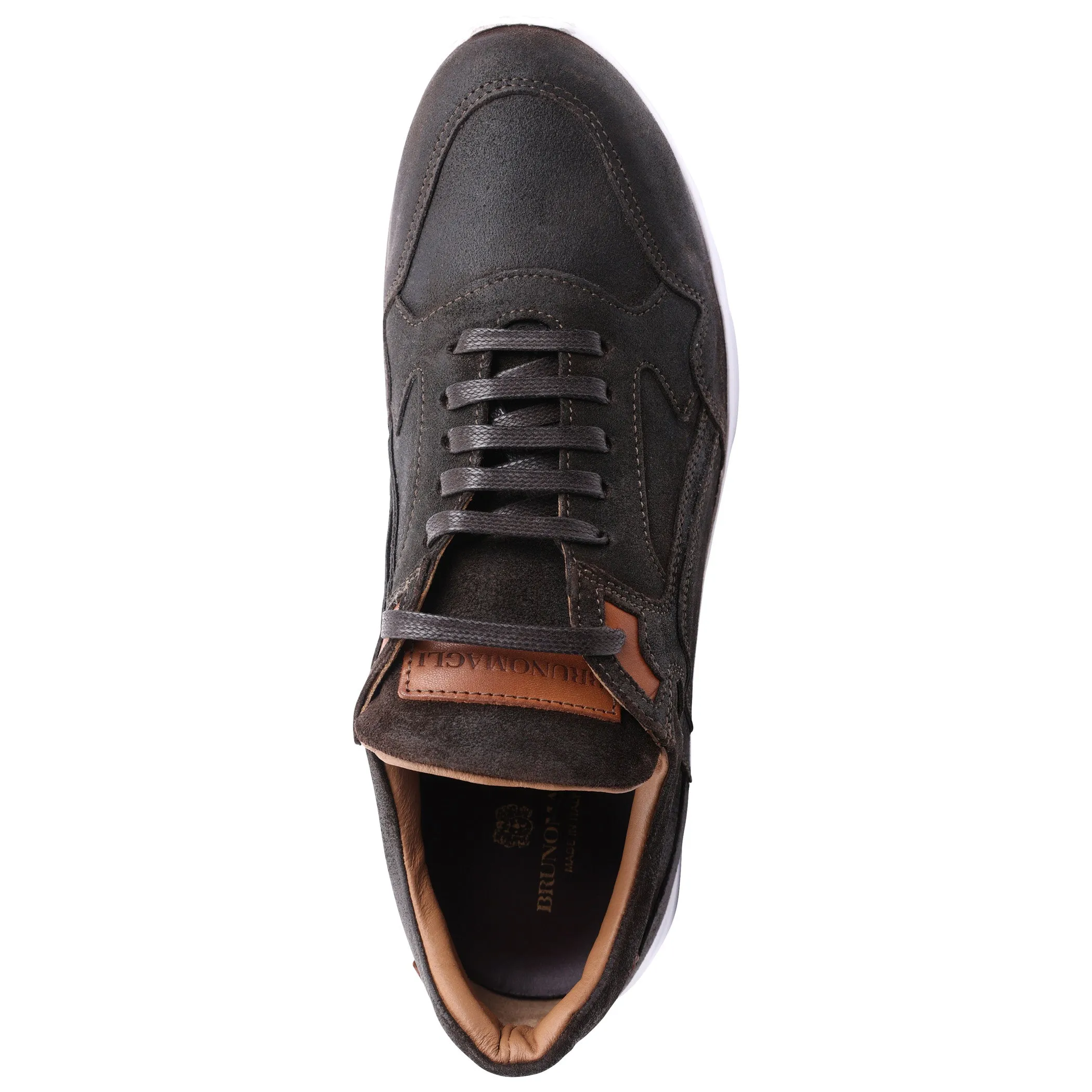 Vista Lace-Up Hybrid Sneaker - Dark Brown sold by Bruno Magli product image thumbnail 4