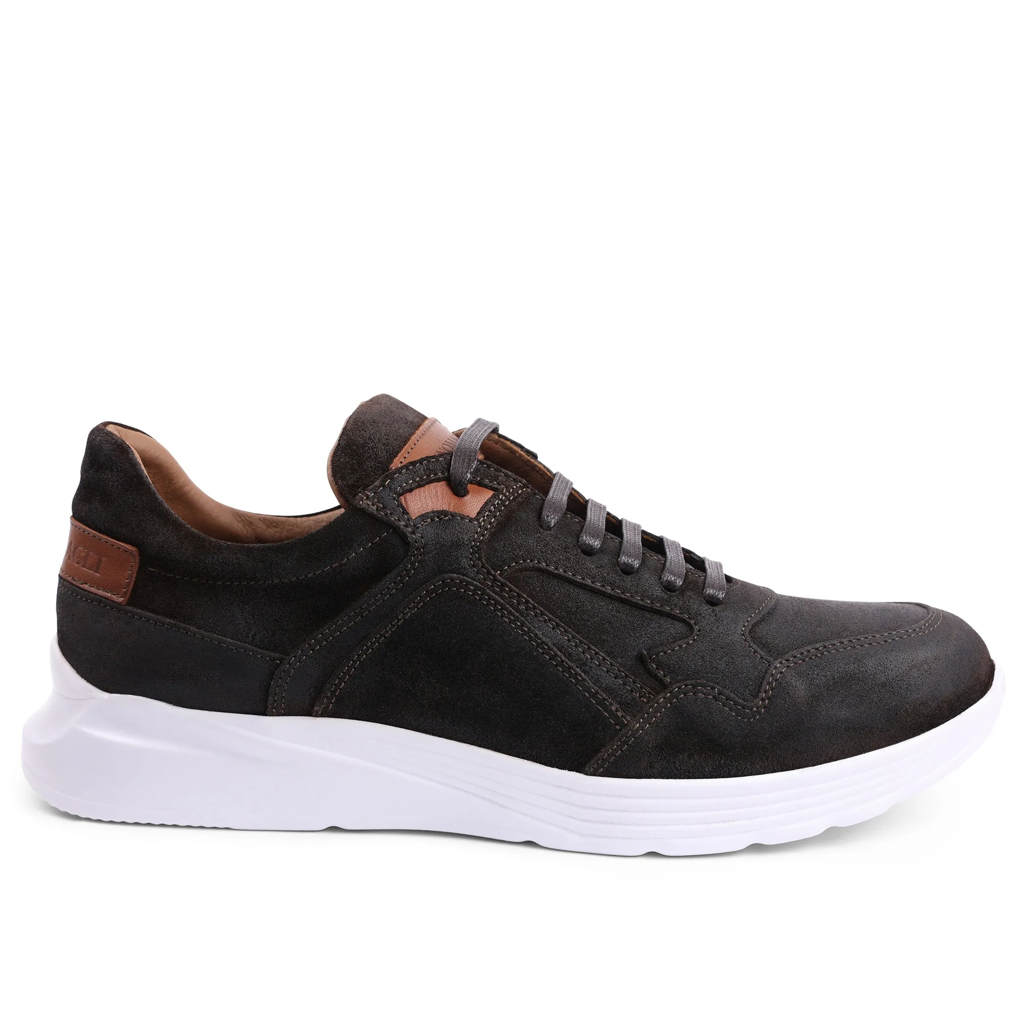Vista Lace-Up Hybrid Sneaker - Dark Brown sold by Bruno Magli product image thumbnail 2