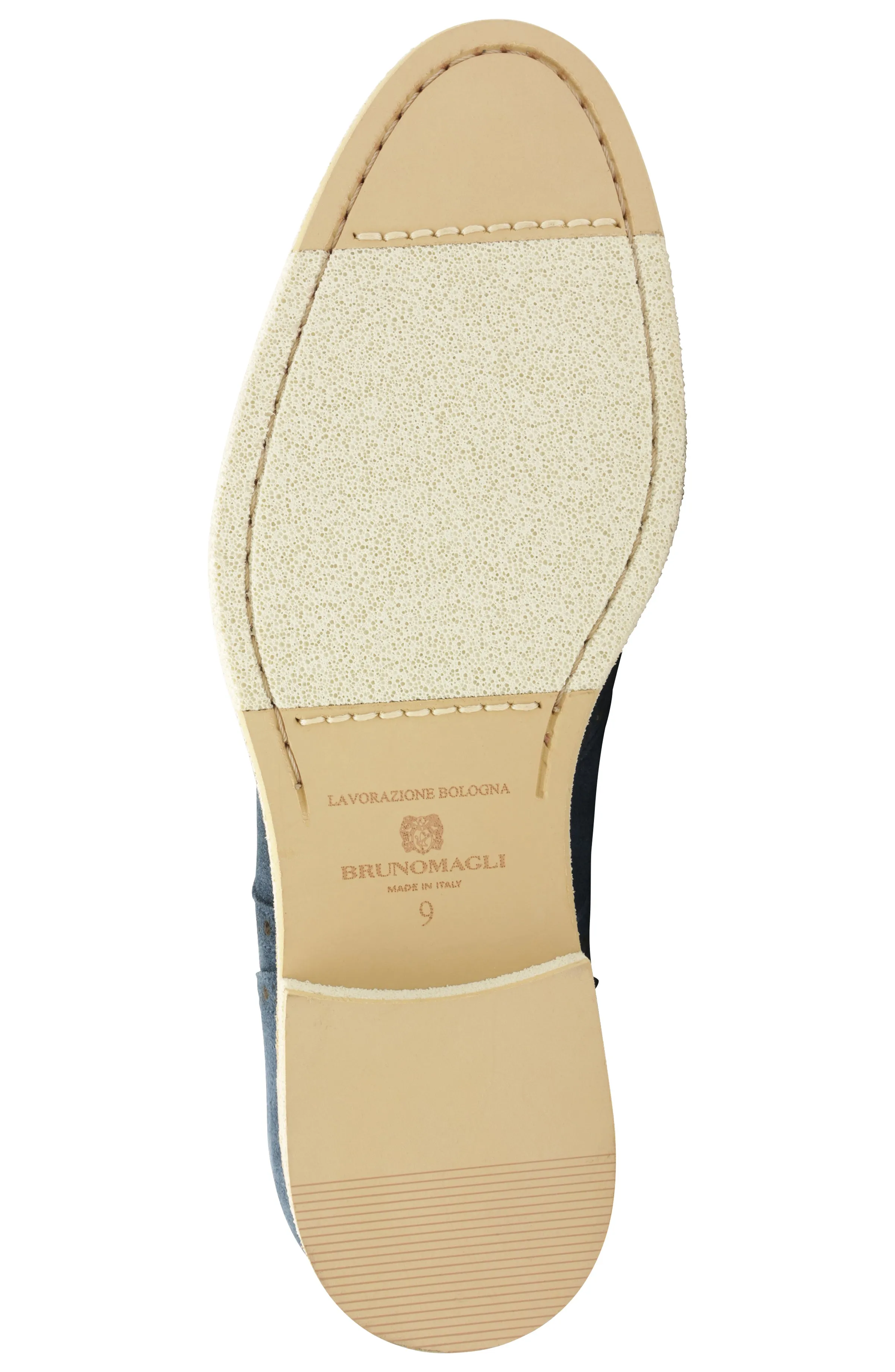 Milano Classic Wingtip Suede Oxford - Navy sold by Bruno Magli product image thumbnail 4