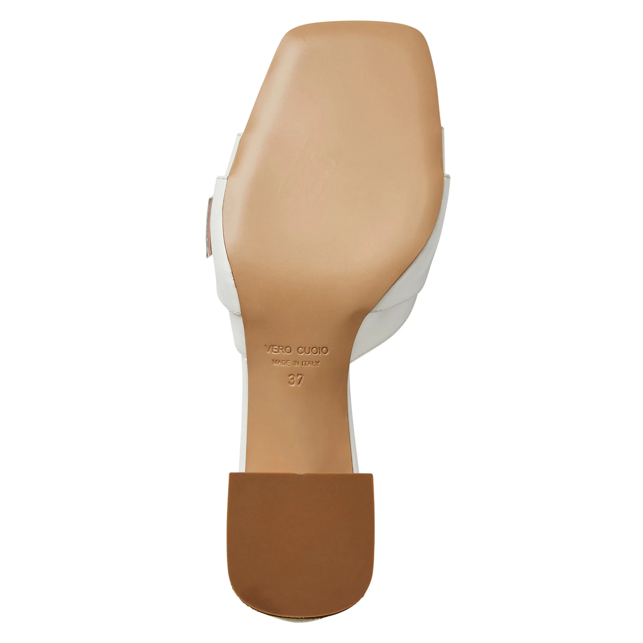 PAGE Single Band Sandal WHITE PATENT sold by Bruno Magli product image thumbnail 4