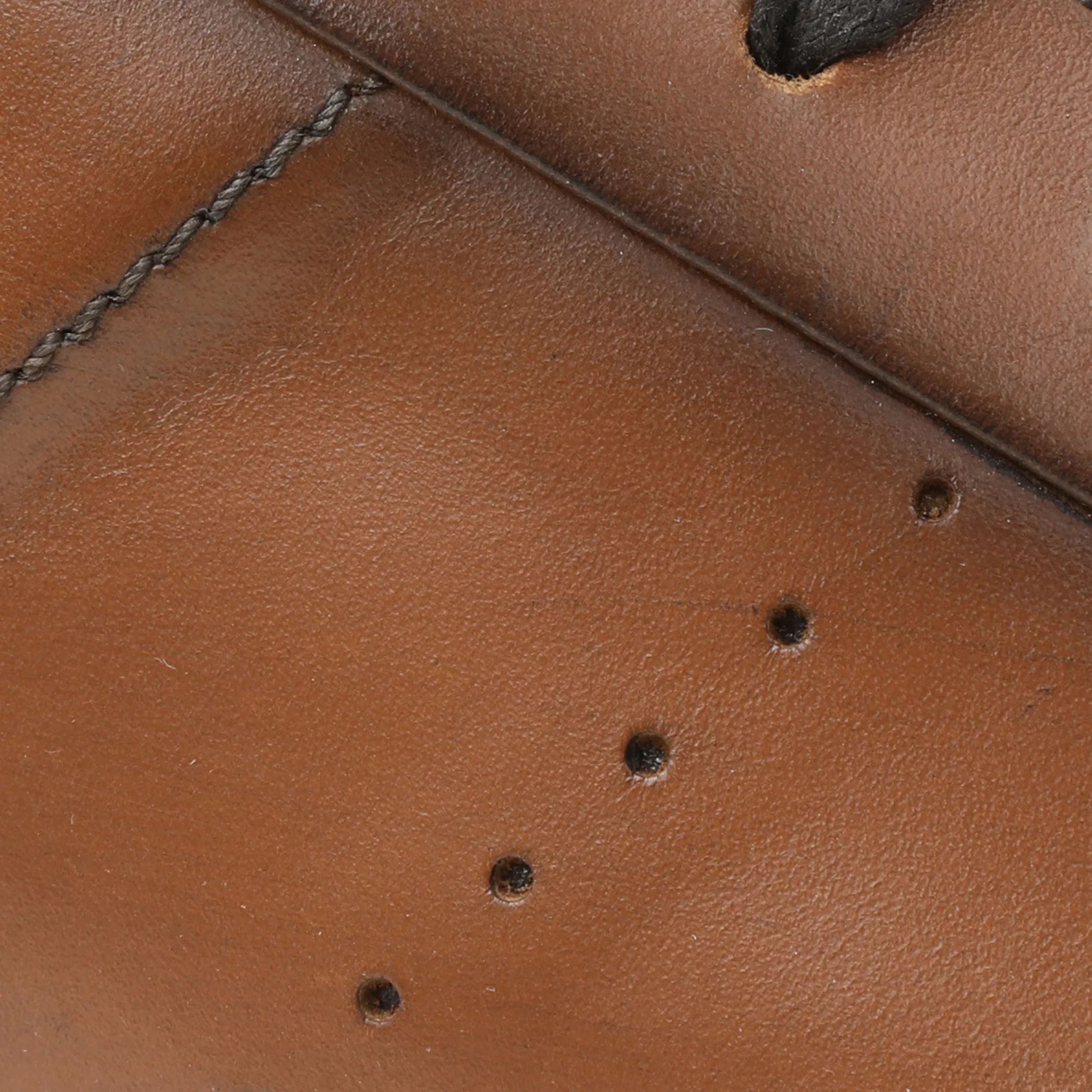 Dante Lace-to-Toe Leather Sneaker - Cognac sold by Bruno Magli product image thumbnail 3