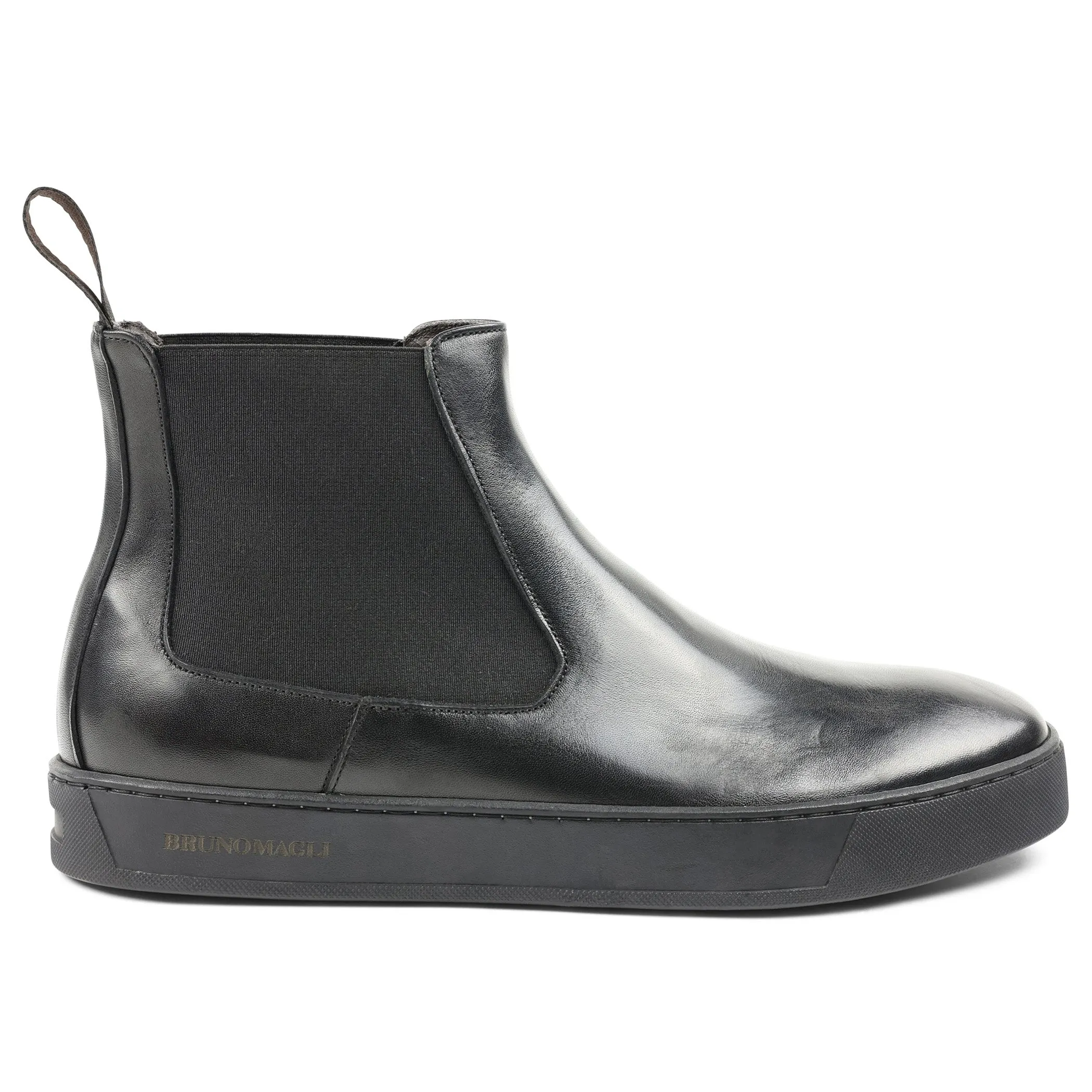 Romeo Twin-Gore Slip-On Chelsea Boot - Black sold by Bruno Magli product image thumbnail 2