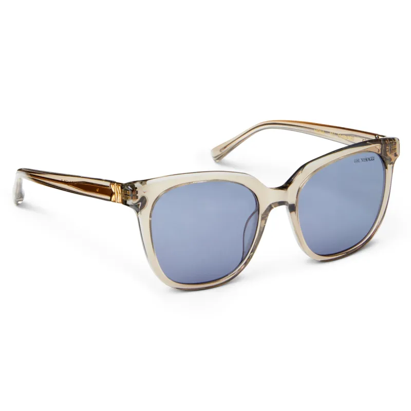 Monas Limited Edition Women's Oversized sunglasses Crystal Nude made by Windsor