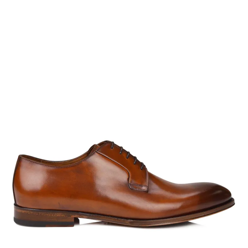 Fede Lace-Up Dress Shoe - Cognac sold by Bruno Magli