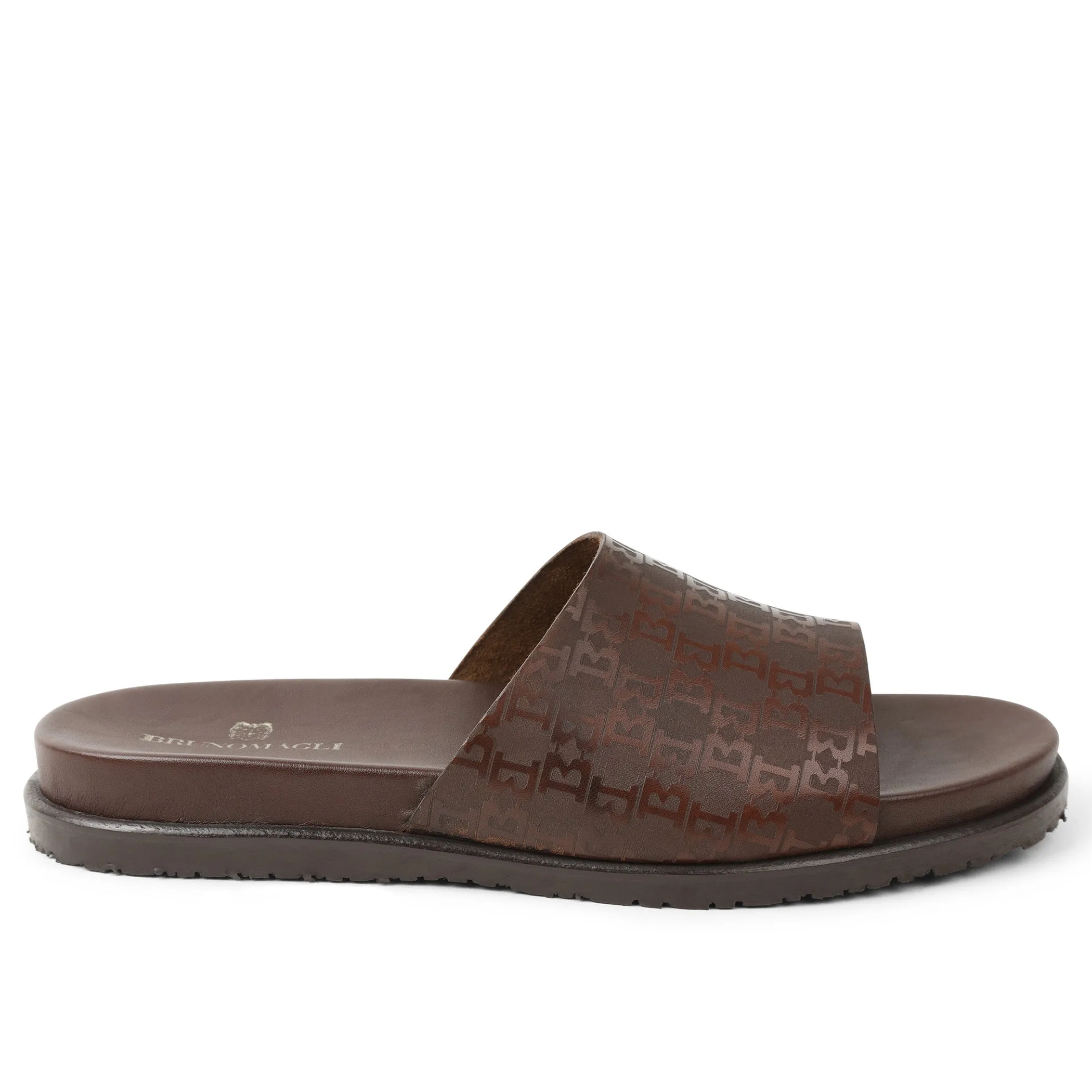 Elba Slide Sandal - Dark Brown sold by Bruno Magli product image thumbnail 2