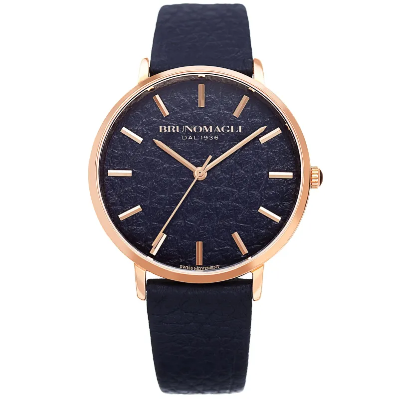 Women's Roma Watch - Deep Purple & Rose Gold sold by Bruno Magli