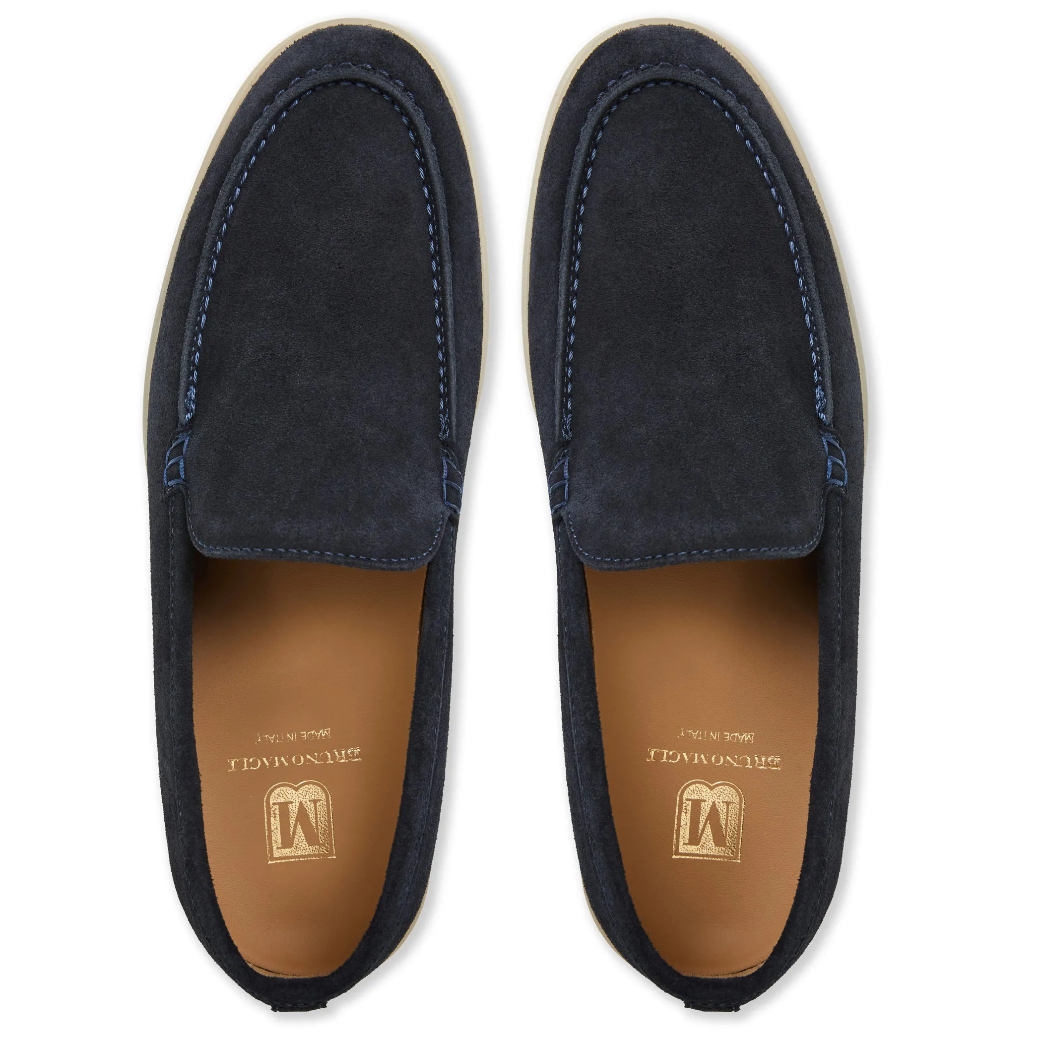 Primo Casual Slip on Loafer Navy Suede sold by Bruno Magli product image thumbnail 3