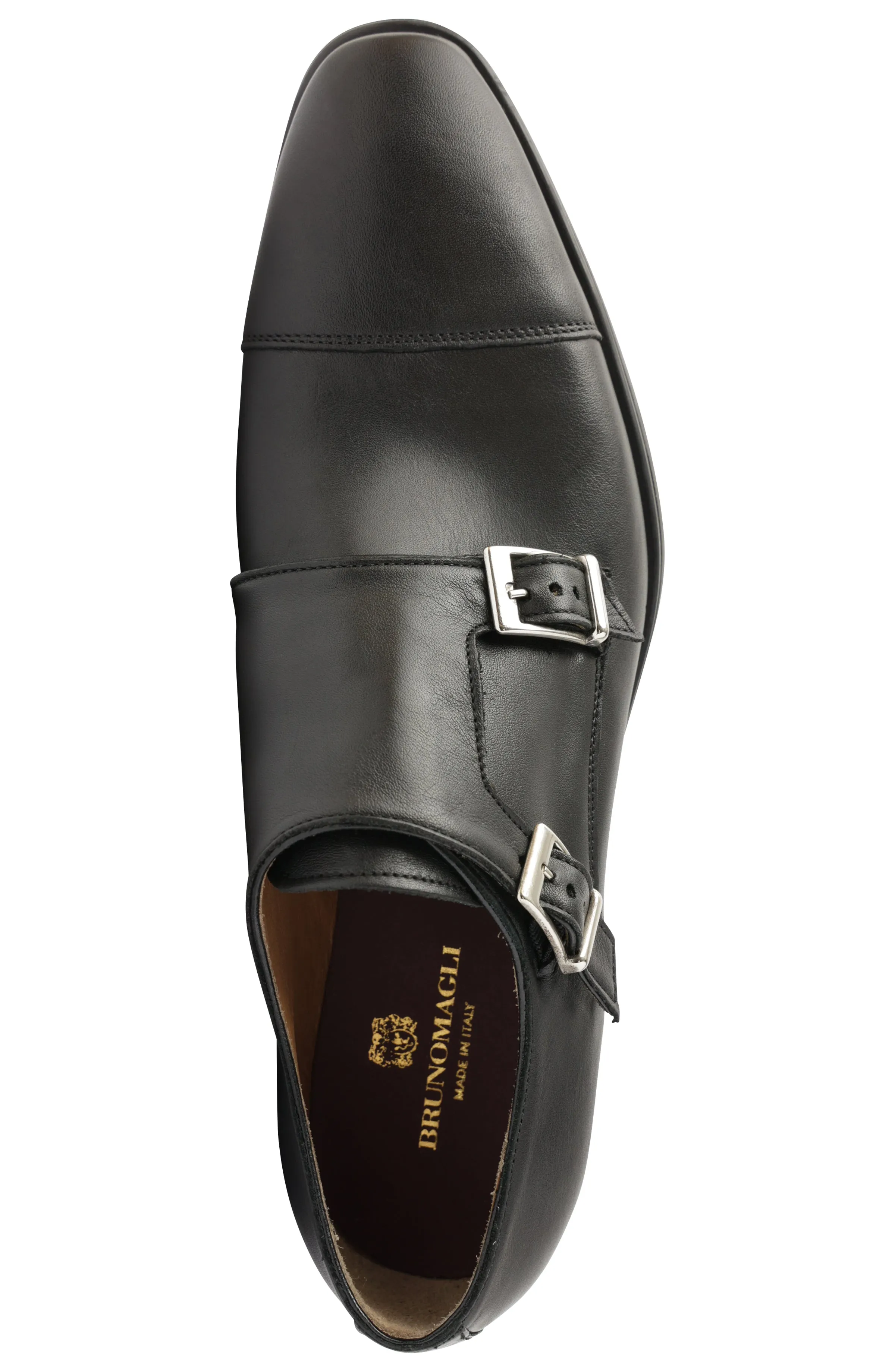 Soldo Tailored Leather Buckle Shoe - Black Calf sold by Bruno Magli product image thumbnail 5