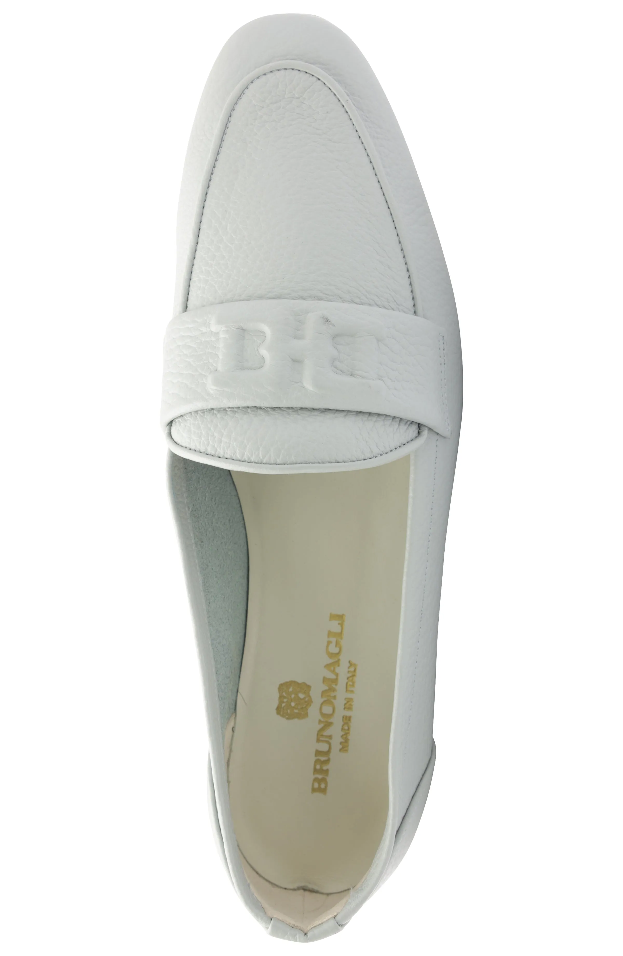 Morris Women's Soft Leather Slip On Loafer - Light Blue sold by Bruno Magli product image thumbnail 4